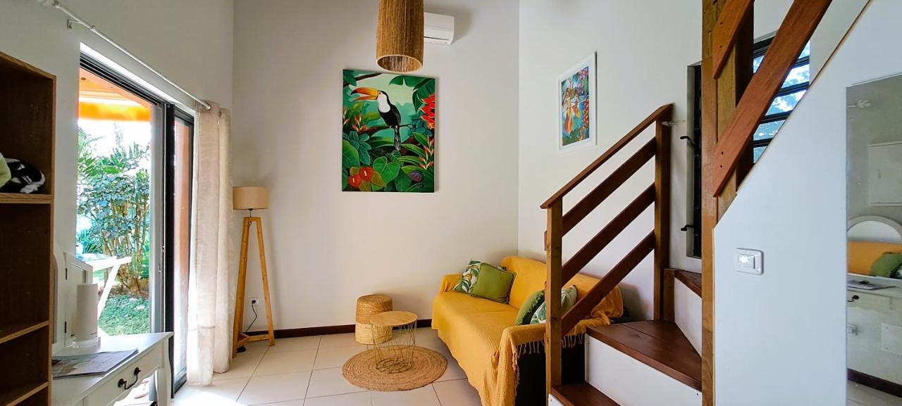 Yuka Lodge - Bungalow Prive Avec Jardin En Pleine Nature Sainte-Anne  Exteriör bild