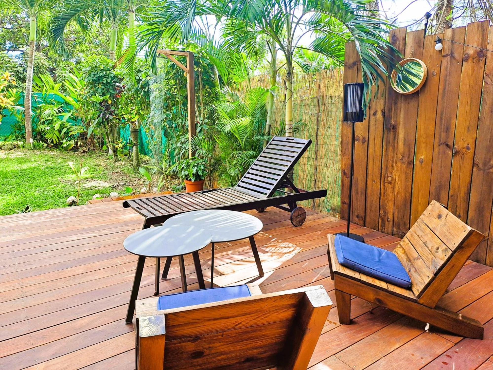 Yuka Lodge - Bungalow Prive Avec Jardin En Pleine Nature Sainte-Anne  Exteriör bild