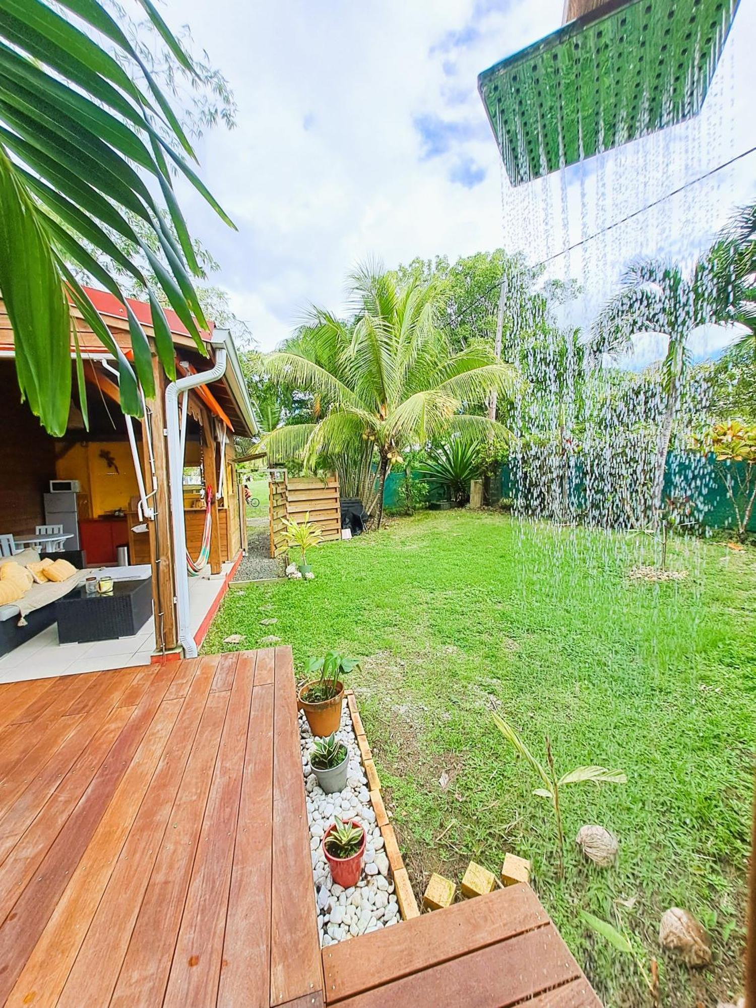 Yuka Lodge - Bungalow Prive Avec Jardin En Pleine Nature Sainte-Anne  Exteriör bild